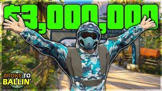 THE CAYO PERICO HEIST!!! | BROKE TO BALLIN' #5 - GTA Online E&E