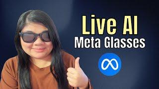 Demonstrating Meta’s Live AI - Could it change everything for the blind and visually impaired?!