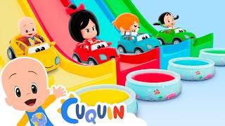 Animal Cars with Cuquin!  Videos & cartoons for babies