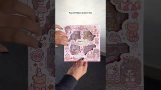 Cutest Kawaii Sticker100 Pcs  Box Set #kawaii #sticker #cute #stickers #stationery #stationary