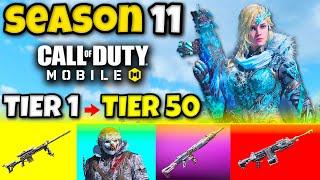 *NEW* SEASON 11 BATTLE PASS MAXED OUT in COD MOBILE