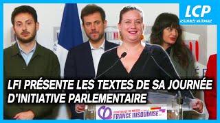 La France insoumise présente les textes de sa journée d’initiative parlementaire - 10/10/2024