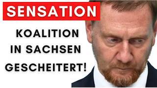 SPD stoppt Koalitionsgespräche in Sachsen – Grund ist spektakulär!