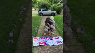 Land of the free and home of the brave dads | Militarykind #Shorts