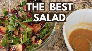 Mixed Green Salad W/Lime Dressing | SUCH A GREAT SALAD!