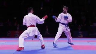 Rafael Aghayev VS Arman Eltemur Final  European Karate Championships 2016