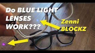 zenni Blue Light Glasses LASER TEST Do Blockz Work? Blokz Photochromic Transition Sunglasses Review