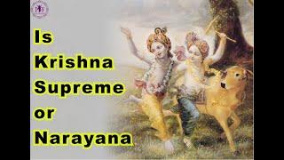 How Krishna is Supreme Personality of Godhead