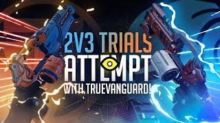 Destiny: 2v3 Flawless Trials Card Attempt W/ Truevanguard!