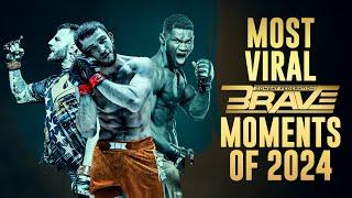 BRAVE CF’s Most Viral Moments of 2024 – Must-See MMA Highlights!