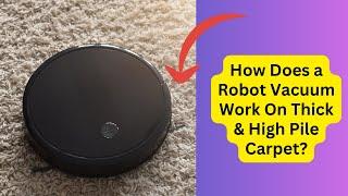 How Does a Robot Vacuum Work on Thick & High Pile Carpet