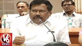 Telangana Formation Day | Minister Chandulal Holds Video Conference With Officials | V6 News