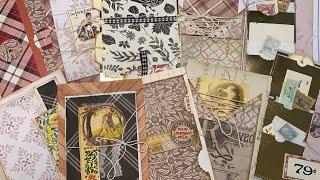 Junk journal page layout ideas | 5 easy pockets