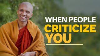 When People Criticize You | Buddhism In English