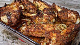 The BEST Baked Turkey Wings Recipe