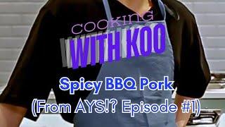 Get SPICY with JUNGKOOK! THAT pork recipe from AYS?! ep 1 #jikook #areyousure