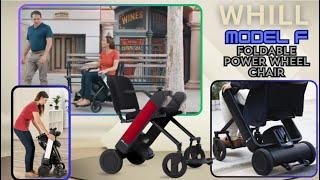 WHILL Model F Travel Power Chair – Foldable and Lightweight – Airline Approved #mobility