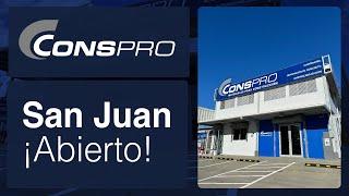 ¡Ya abrió! Nueva Tienda Conspro en San Juan