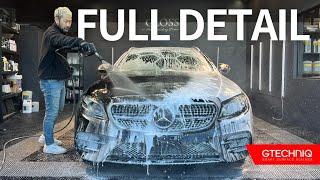 Mercedes-AMG E43 WAGON FULL DETAIL | CAR DETAIL | CAR WASH | ASMR |