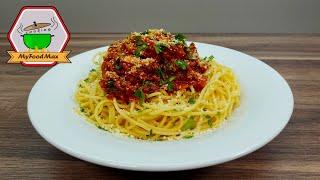 Die wirklich beste Bolognese Soße für Spaghetti & Lasagne - Einfach selber machen - MyFoodMax Rezept