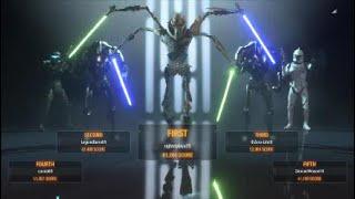 Starwars Battlefront 2|Max General Grievous 145 killstreak on Geonosis Supremacy