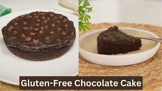 Easy Eggless Chocolate Cake with Almond Flour | Healthy Gluten-Free Dessert Recipe