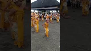 tari rejang dewa di pura besakih #shorts