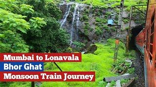 Mumbai to Lonavala | Bhor Ghat | Udyan Express | Scenic Train Journey | Malayali Travellers