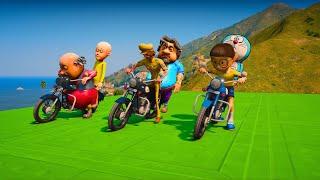 Motu Patlu Ramp Race Impossible Parkour Ramp Challenge In Gta 5