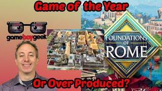 Foundations of Rome - Is it Game of the Year, or Over Produced?