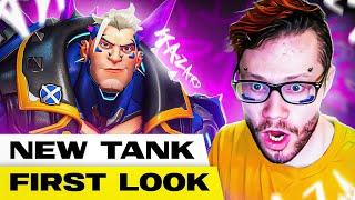 First Look At Overwatch 2's NEW TANK Hazard - Abilities And Gameplay