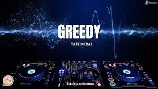 Tate McRae - Greedy (Lyrics) 