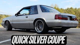 @Qwikslvrcoupe is TURNING HEADS. ONE BAD FOXBODY