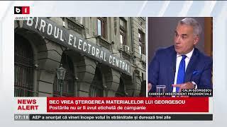 BEC VREA ȘTERGEREA MATERIALELOR LUI GEORGESCU_Știri B1TV_22 nov. 2024