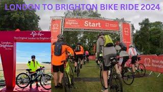 First time London to Brighton bike ride