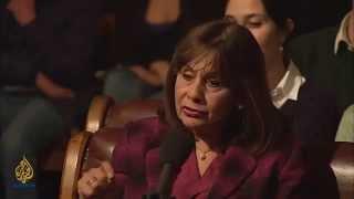 Dr Ghada Karmi Shows Dani Dayan the Truth about Israeli Right to Palestinian Land