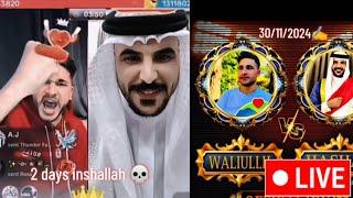 waliullah vs hashas pk  Live tiktok match