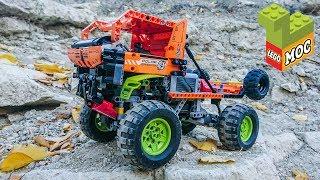 Lego-moc 36. Lego Technic Trial Truck 4x4. шасси от filsawgood.