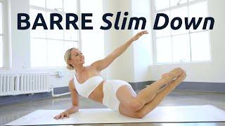 30 Min Barre Slim Down Sculpt // Full Body, Low Impact Cardio