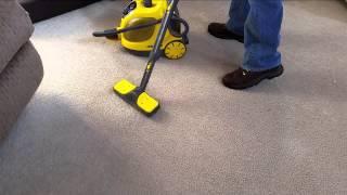 Vapamore MR100 Steam Cleaning Carpet Stains