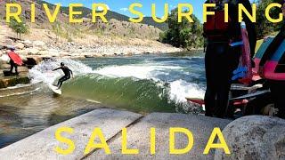 Shredding The Salida Colorado River Surfing Wave Scout!