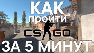 КАК ПРОЙТИ CS:GO ЗА 5 МИНУТ | THETIMYR / TEAMOREGG