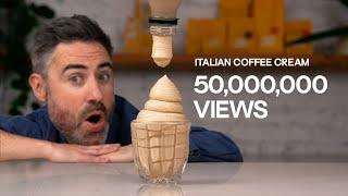 Making the VIRAL Italian Coffee Cream 3 ways | How to Make Crema di Caffé