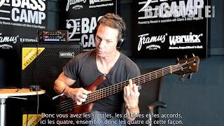 SLAP YOUR BASS LIKE RYAN MARTINIE - BASS LESSON - Bassiste Magazine # 71 - Ryan Martinie