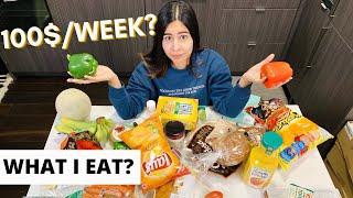 $100/Week Grocery Haul | What I EAT? | Come Shop with Me| PEEKAPOO