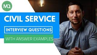 Civil Service Interview Questions with Answer Examples