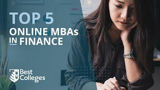 Best Online MBAs in Finance