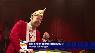 Der Sitzungspräsident "Volker Weininger" | Immer wieder neue Lieder 2024