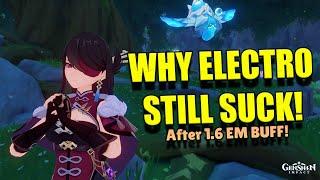 WHY EM on Electro STILL SUCK after 1.6 EM buff (SCIENCE explained)