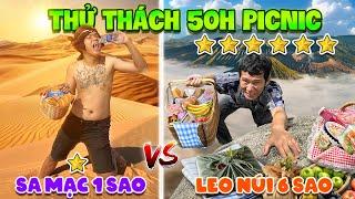 Thử Thách 50 Giờ Cắm Trại Leo Núi vs Picnic Trên Sa Mạc | Tập 10: 50h Cắm Trại Picnic Cấp 1 vs Cấp 6